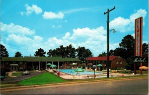 Camellia Motel Columbus GA Postcard PC43