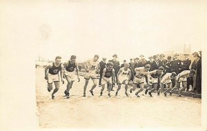 Waterville ME Colby College Track & Field Events Atkins Studio RPPC A-12