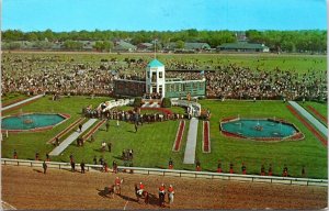 Postcard KY Louisville - Churchill Downs Home of Kentucky Derby