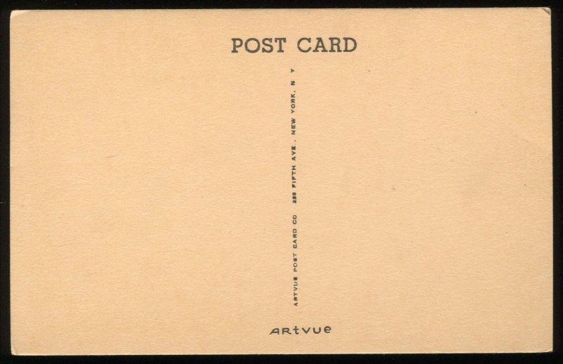 Stuart Hall (USS Yorktown), Emory and Henry College, Emory VA. Artvue postcard