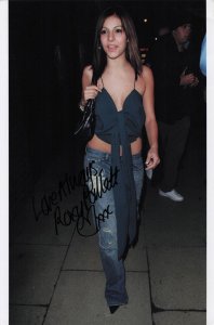 Roxanne Pallett Emmerdale Manchester Quay Street 12x8 Hand Signed Photo