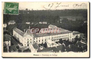 Meaux - Panorama College - Old Postcard