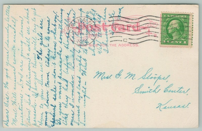 Omaha Nebraska~Miller Park Pavilion~c1910 Postcard