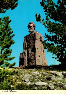 Wyoming Sherman Hill Lincoln Monument Between Laramie and Cheyenne 1972