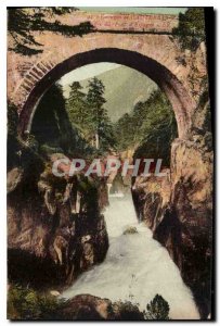 Old Postcard Around Cauterets Pont d'Espagne