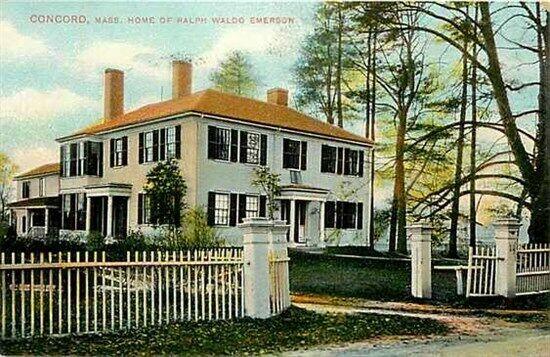 MA, Concord, Massachusetts, Ralph Waldo Emerson House, Mason Brothers