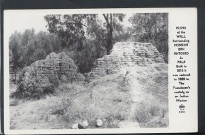 America Postcard - Ruins of The Wall Surrounding Mission San Antonio   RS15836