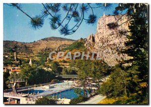 Postcard Modern Castellane Alp Haute Prov Pool