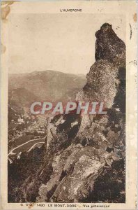 Old Postcard Le Mont Dore Picturesque view