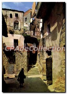 Modern Postcard Corsica Unforgettable Old Quarter