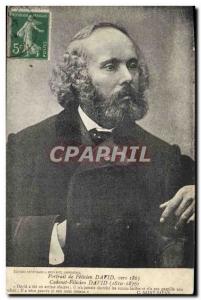 Old Postcard Potrait of F?licien David Cadenet F?licien David