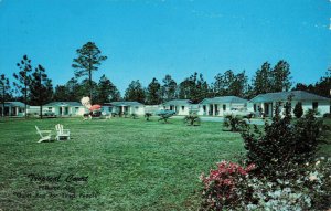 Postcard Tropical Court Folston Georgia