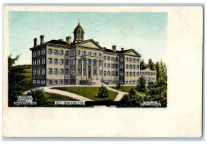 c1905 Kee Mar College Stover's Stationery Store Hagerstown Maryland MD Postcard