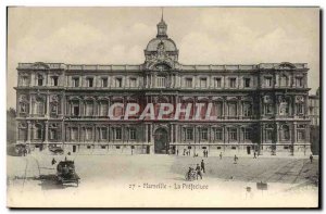 Old Postcard Marseille The Prefecture