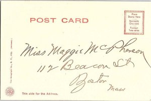 Postcard BUILDING SCENE Palm Beach Florida FL AJ4112