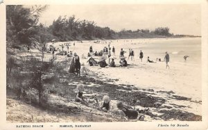 Bathing Beach Nassau in the Bahamas Unused 