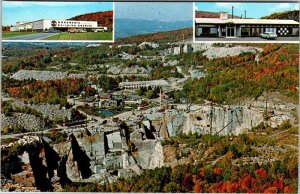 Postcard AERIAL VIEW SCENE Barre Vermont VT AN7936