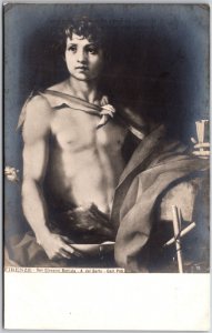 Firenze San Giovanni Bautista Portrait of a Young Boy Postcard