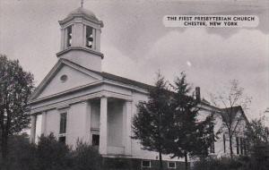 The First Presbyterian Church Chester New York Dexter Press