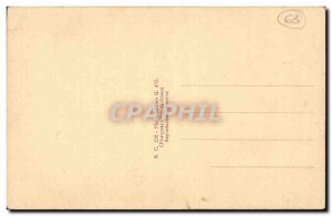 Old Postcard Auvergne Thiers The breakthrough rock