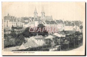 Old Postcard Chaumont Caught I Snail