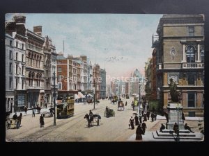 Ireland DUBLIN Westmoreland Street c1906 Postcard by W. Lawrence