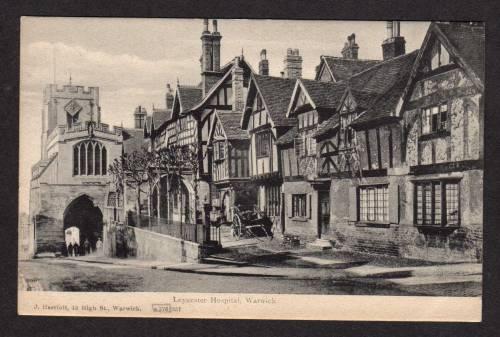 Lord Leycester Hospital WARWICK ENGLAND UK Postcard