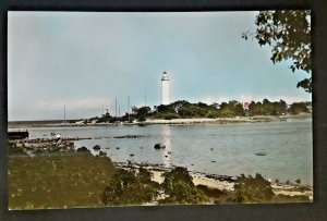 Mint Vintage Sweden Northern Cape Lighthouse Öland Real Photo Postcard