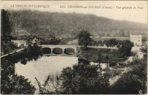 CPA CHAMBON-sur-VOUEIZE Vue Generale du Pont (1144465)