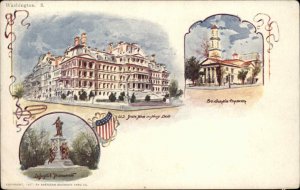 Pioneer Patriographic Washington DC Series 1890s Postcard #8