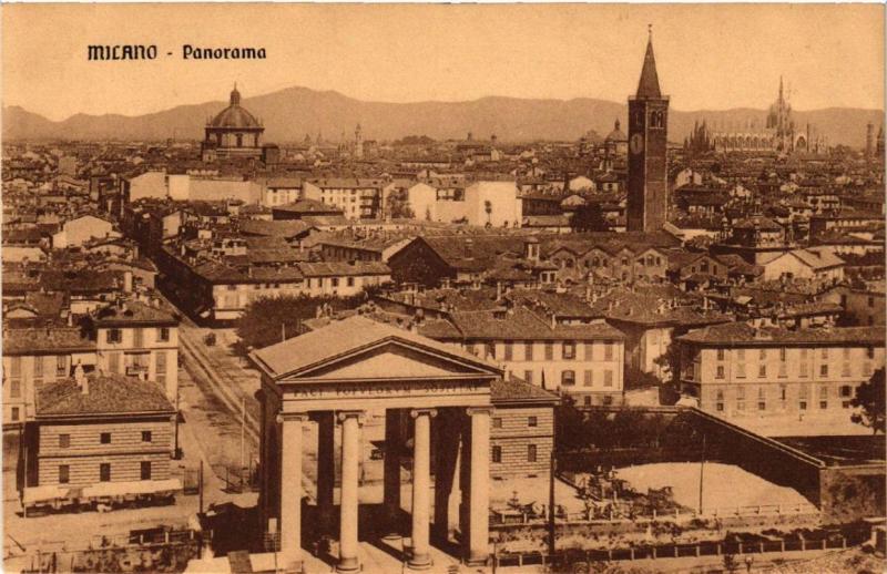 CPA MILANO. Panorama. ITALY (521864)