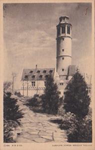 Chicago World's Fair 1933 Carillon Tower Belgian Village