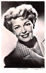 Lana Turner Movie Star Actor Actress Film Star Unused 