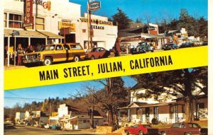 Julian California Main Street Vintage Postcard AA74663