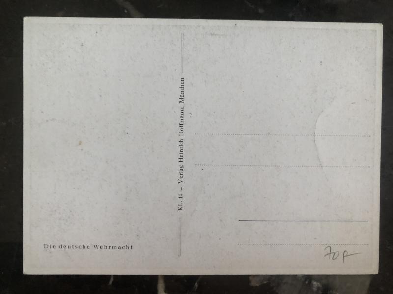 Mint Germany Patriotic Postcard Luftwaffe Air Forces Whermacht WW2