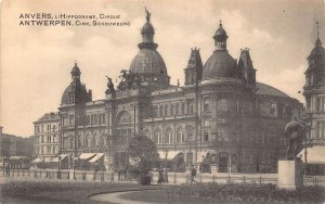 Belgium Anvers Antwerp Hippodrome Circus vintage postcard