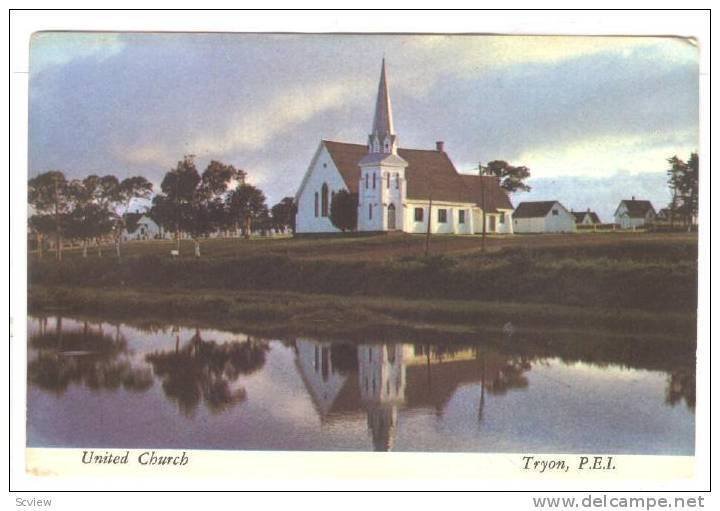 United Church, Tryon, Prince Edward Island, Canada, 1950-1970s