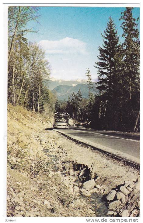 Highway 101, Vancouver- Powell River, British Columbia, Canada, 1940-1960s