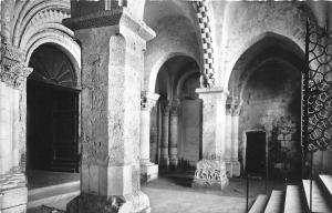 BR7831 Airvault Narthex de l eglise abbatiale   postcard  france