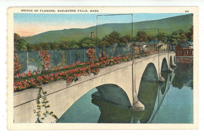 MA - Shelburne Falls. Bridge of Flowers