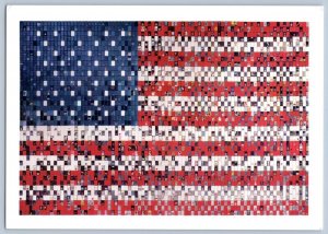 ZIPPO LIGHTERS AMERICAN FLAG ADVERTISING VINTAGE MODERN 4X6 POSTCARD