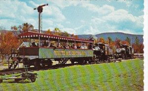 White Mountain Railroad At Clarks Trading Post Lincoln New Hampshire