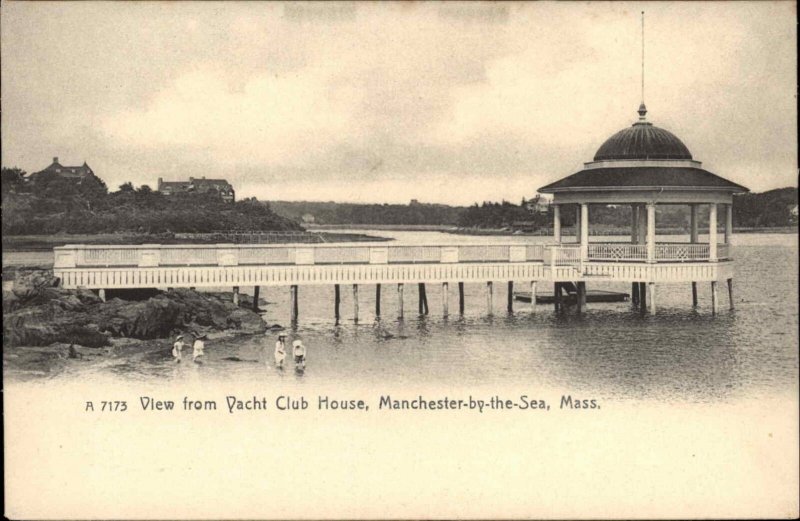 Manchester-by-the-Sea Massachusetts MA c1910 Rotograph Vintage Postcard