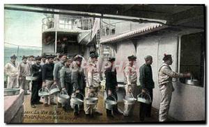 Old Postcard Boat Life Marine Distribution soup