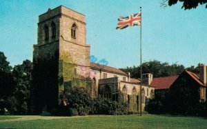 Canada St Mary's Anglican Church Windsor Ontario Vintage Postcard 07.73