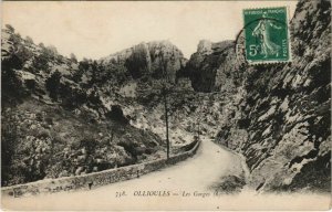 CPA OLLIOULES Les Gorges (1111320)