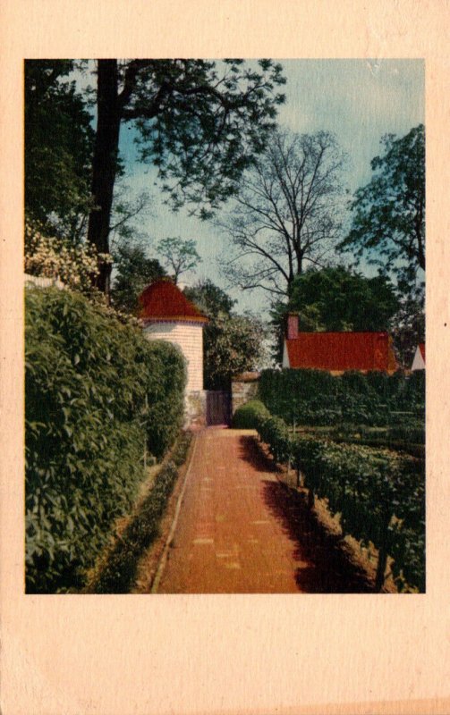 Virginia Mount Vernon Home Of Washington View In The Kitchen Garden