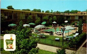 Postcard TN Nashville Holiday Inn Southeast & Pool Routes 41 & 70 1960s J5