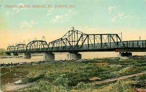 MO, Saint Joseph, Missouri, Grand Island Bridge, No. 248/231