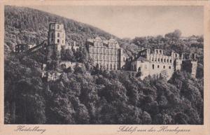 Germany Heidelberg Schloss von der Hirschgasse